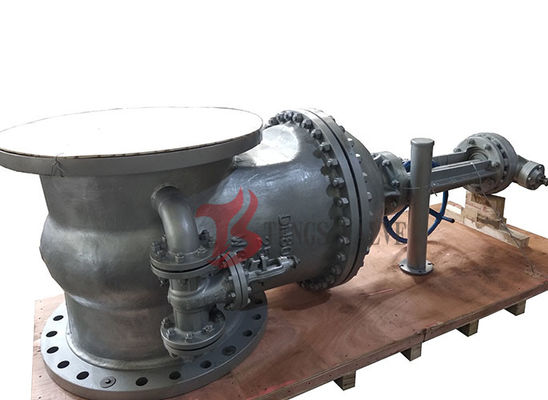 DN800鋳造物鋼鉄ゲート弁WCB PN25 13CRのトリム バイパス弁Z540が付いている32インチの上昇の茎